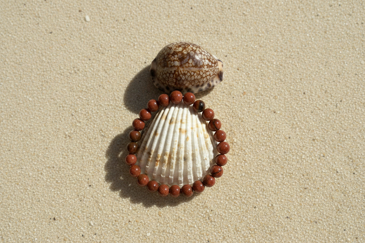 Bracelet en sable paillette