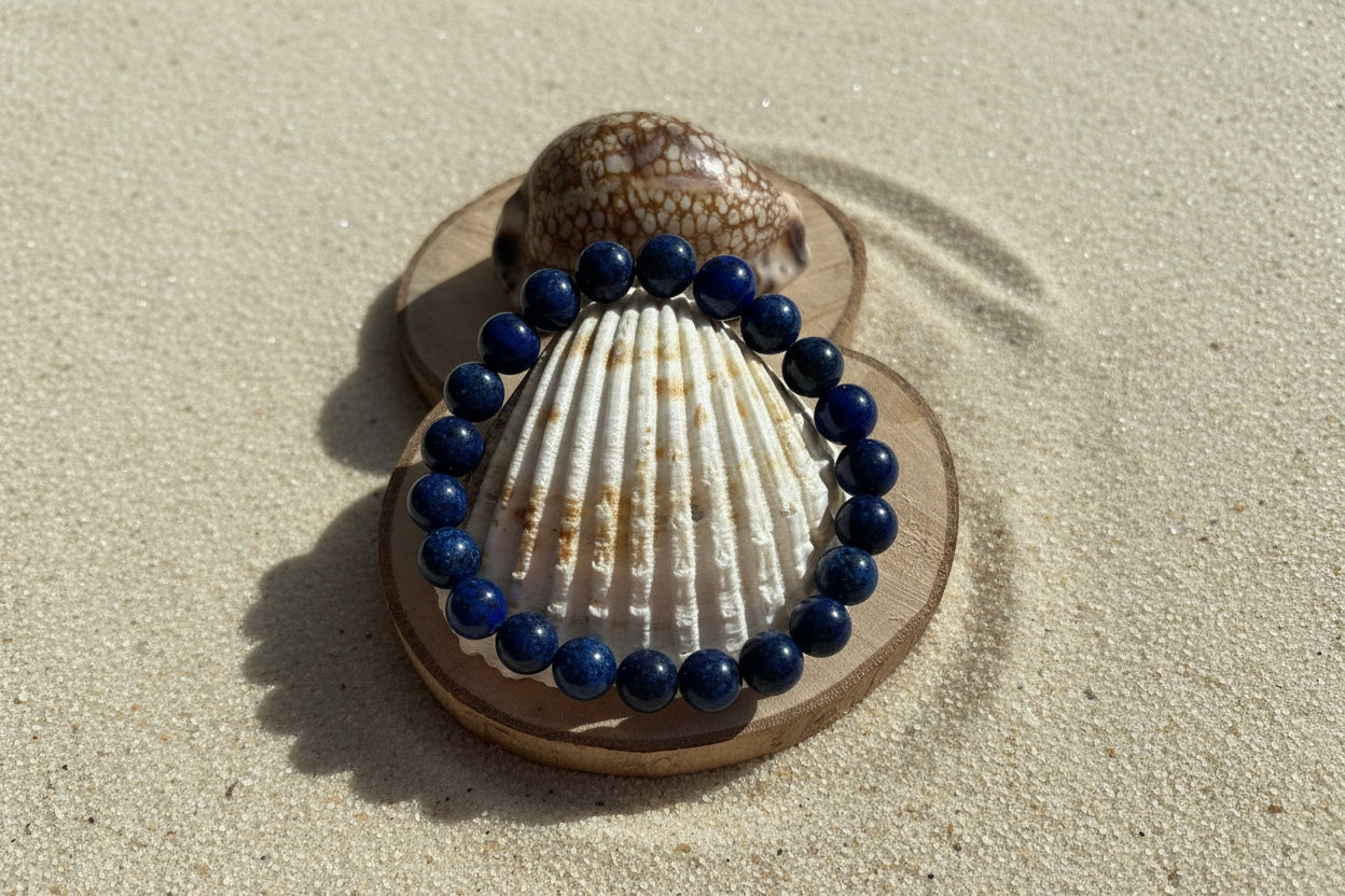Bracelet en azurite
