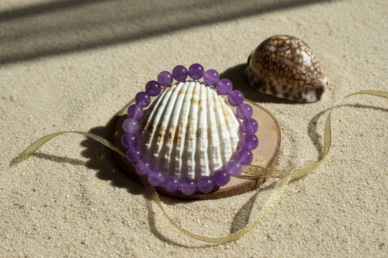 Bracelet en améthyste