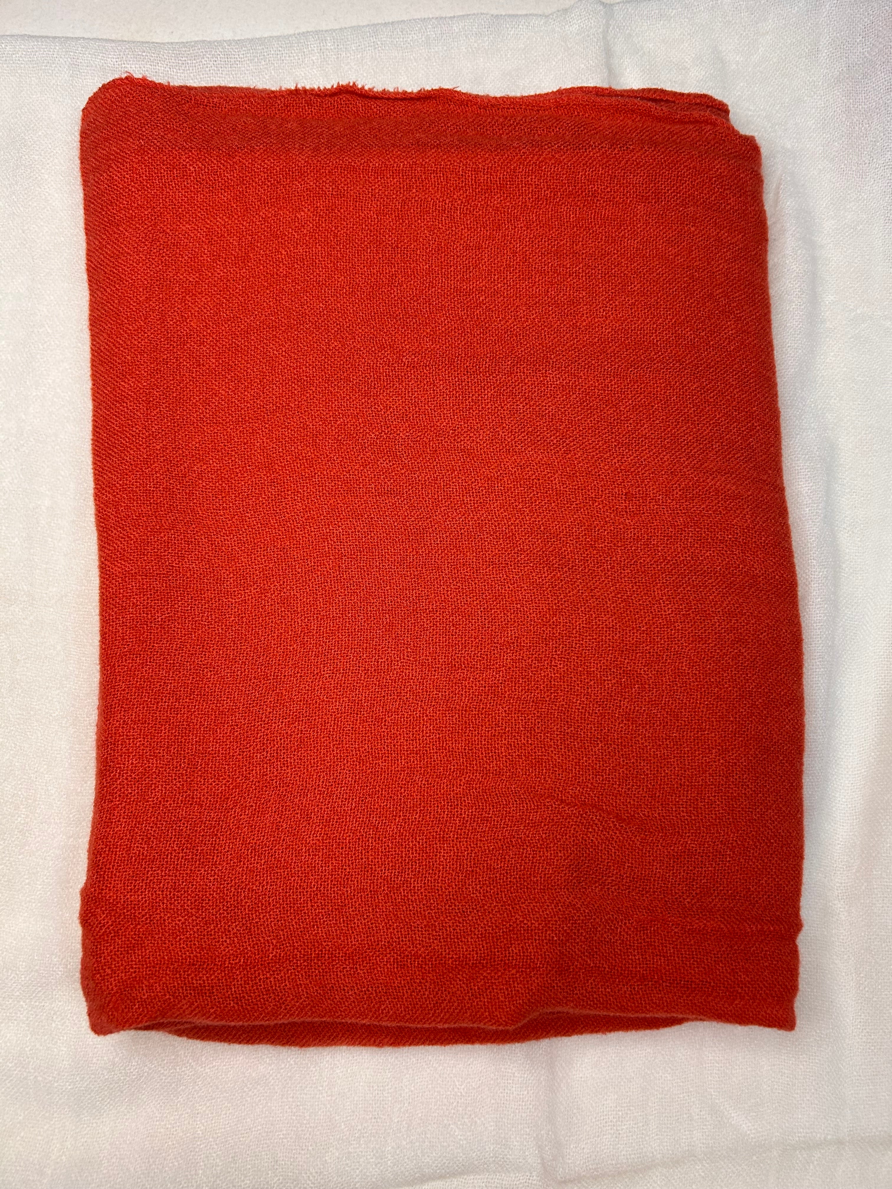 Echarpe 100% laine corail