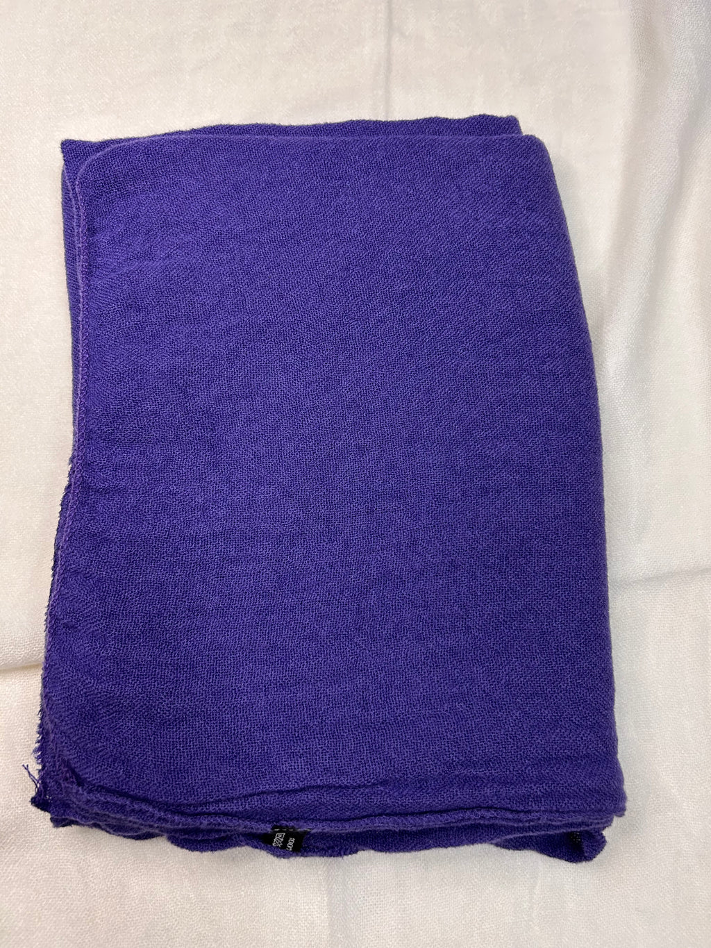 Echarpe 100% laine violet