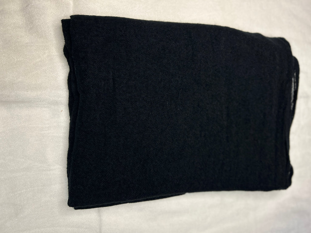 Echarpe 100% laine noir
