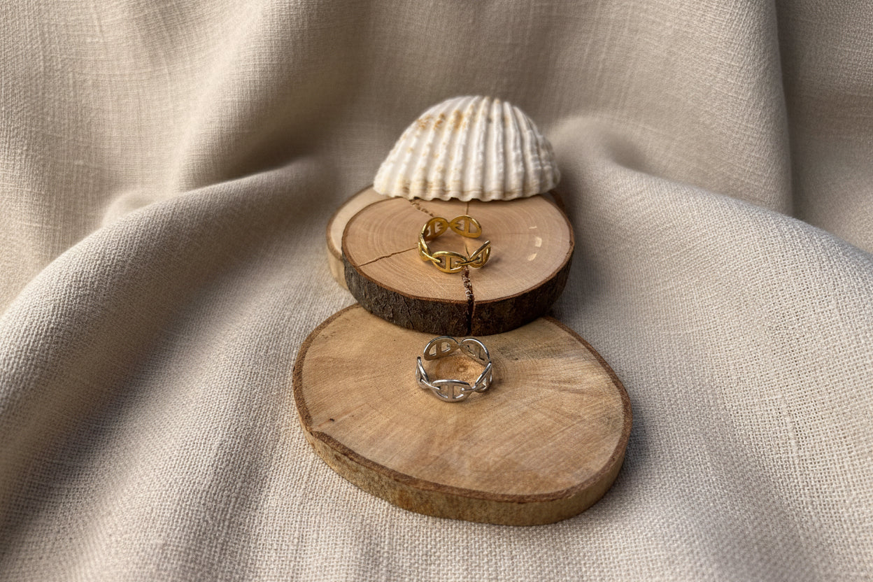 Bague acier inoxydable