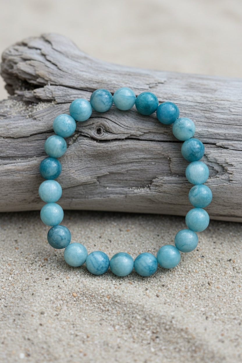 Bracelet en aragonite